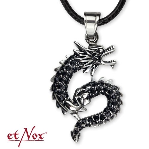 Drachen dragon gothic amulett - drachen,