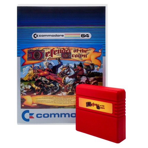 C64 defender the crown - c64,