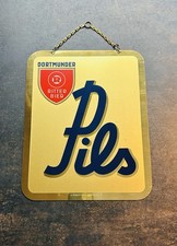 Blechschild/ Werbeschild Dortmunder Ritter Brauerei/ Bier/ Werbung/ Alt