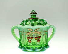 Antiker jugendstil glas topf - antiker,