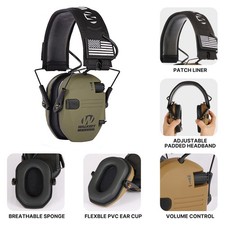 Taktischer elektronischer Schieß-Ohrenschützer Anti-Lärm-Kopfhörer Gehörschutz