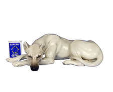 NYMPHENBURG Liegende Dogge Nr. 151 Theodor Kärner 25 cm