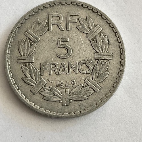 Frankreich francs 1949 alu - 5, francs,
