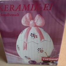 Keramik Ei Bonboniere