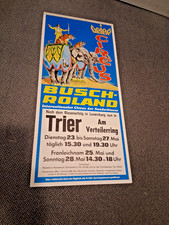 1978 plakat CIRCUS BUSCH