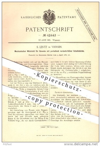 Original patent lentz in - original,