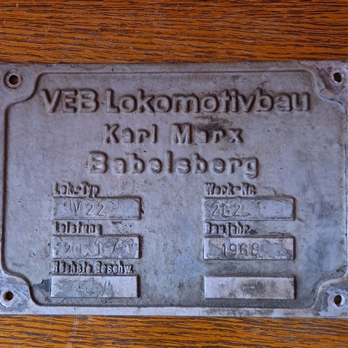 Eisenbahn veb lokomotivbau - veb,