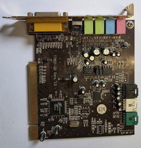 Terratec tt801 soundkarte pci - terratec,