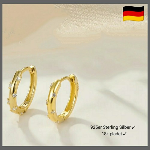 Ohringe 18k gold pladet - ohringe,