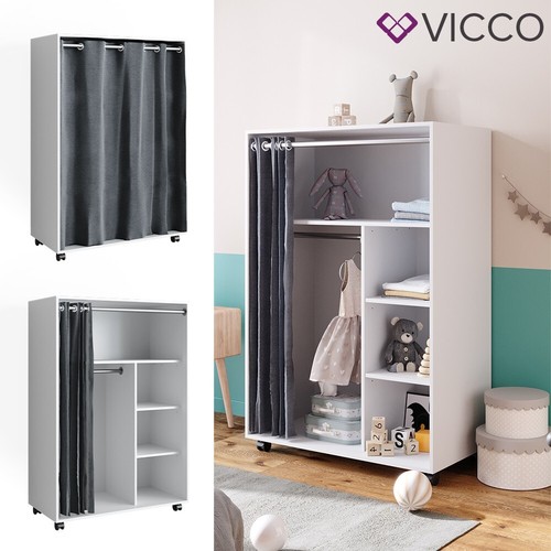 Mobiler kinderkleiderschrank - mobiler,