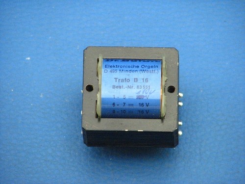 Böhm trafo b16 - /,