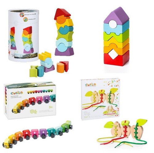Cubika holzspielzeug turm - holzspielzeug,,