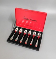 6 Mokkalöffel 11 cm Löffel Villeroy & Boch Besteck Pearl Paloma Picasso in OVP