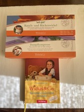 Wickel & Co Bauch und Rückenwickel Größe S/M/L Dampfkompresse Neu OVP Und  Buch.