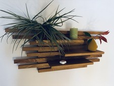 Regal Garderobe Eiche Massiv