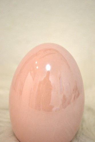 Keramik ostereier rosa - ei,