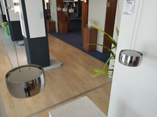 Abverkauf aus Ausstellung OLIGO Pendellleuchte GRACE chrom  GY6,35 50W max