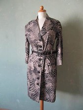 ORWELL Mantel Trenchcoat Übergangsmantel Animalprint Schlagenmotiv Gr 36 S 