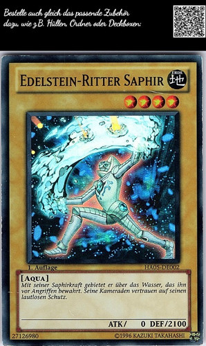 Edelstein ritter saphir ha05 - saphir,