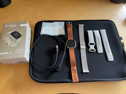 Fitbit sense mondweiß - 2, /