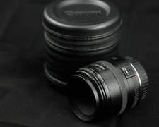 Canon Compact-Macro EF 50mm F2.5 sehr gepflegt