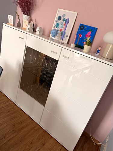 Sideboard weiß hochglanz - sideboard,
