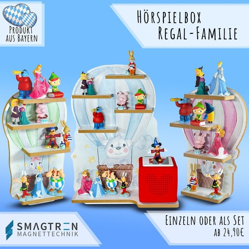 Regal für die toniebox und - die,