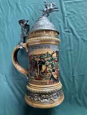 Reservistenkrug mit Zinndeckel
