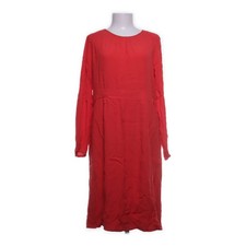 Taifun, Kleid, Größe: 42, Rot, Polyester/Viskose, Einfarbig, Damen #vW8