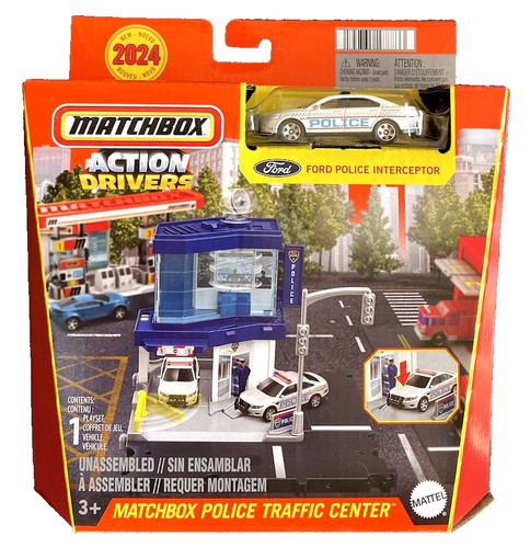 Matchbox police traffic center - matchbox,
