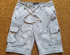 Cargo-Shorts für Herren/weiß/Gr.30/ von Poolman&Co