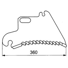 FAIE Ladewagenmesser zu