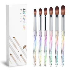Nagelkunst Pinsel-Set 6-tlg