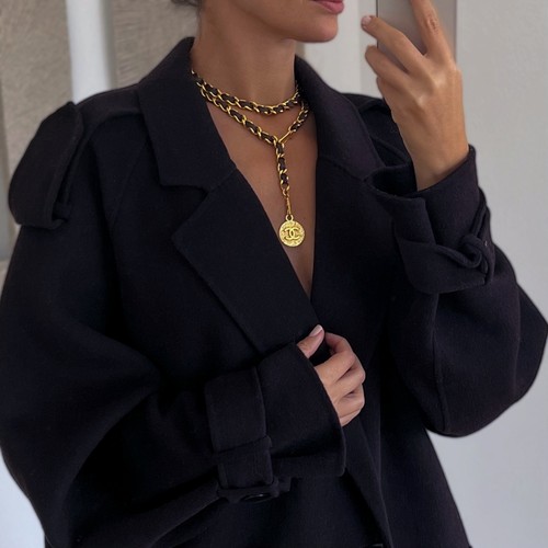 Chanel vintage gürtelkette - chanel,