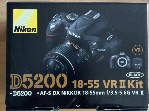 Nikon d5200 ii - 18-55, vr