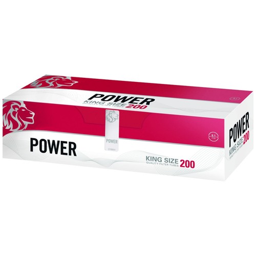 Power king size filterhülsen - power,