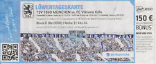 Ticket  TSV 1860 München - FC Viktoria Köln   3. Bundesliga  - Saison 2019/20