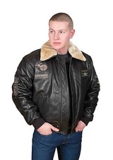 Herren PILOT Lederjacke