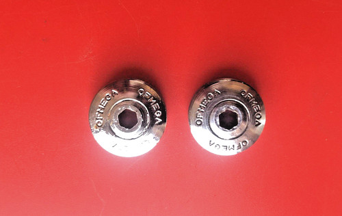 Vintage paar mega chrom - paar,