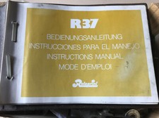  Bedienungsanleitung und Kleinteile Rotaprint R37