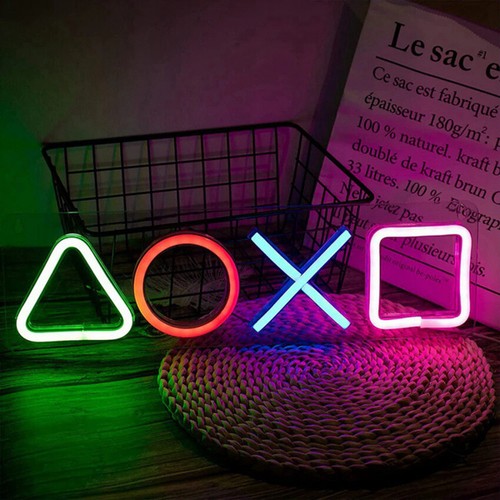 Led neon wandleuchte gamer - led,