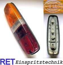 Rückleuchte Hella hinten re Volvo 245 Kombi Bj 1976 komplett mit Lampenträger