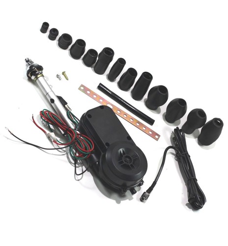 Automatische antenne chrom 12v - automatische,