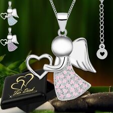 Zirkonia Schutzengel Anhänger