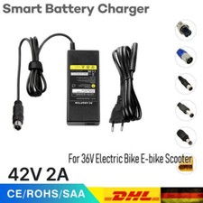 Ladegerät Netzteil Kabel 36V Elektrofahrrad E-Bike Scooter Li-ion Akku 42V 2A