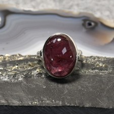 Turmalin Ring, 925er Silber