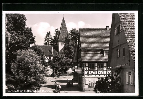 Ansichtskarte bad rietenau - ansichtskarte,