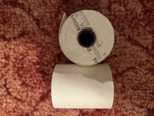 2x Kassenrolle Bonrolle Weiß ca. 570mm 55 - 57 mm 5,7 cm SIGMA