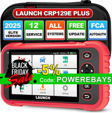 2025 Launch CRP129E Plus KFZ OBD2 Diagnosegerät Auto Scanner ALLE SYSTEM TPMS