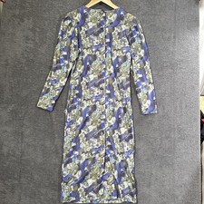 DDR Vintage Kleid Floral Lila